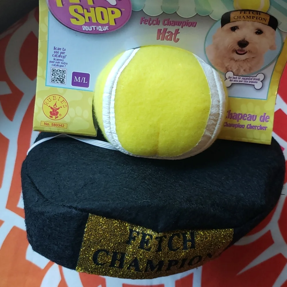 FREE w/ any bundle Dog 'fetch champion' hat
